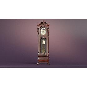 3D模型-3D Howard Miller Grandfather Clock